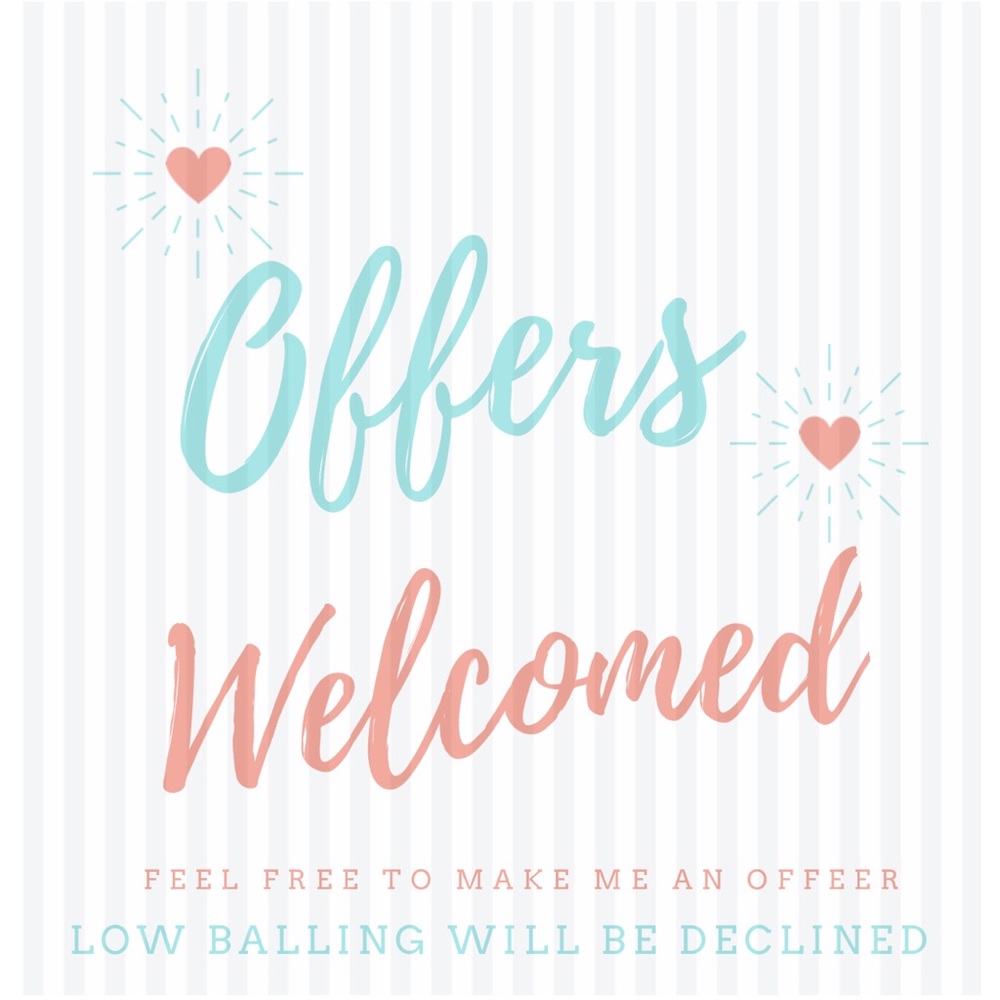 ☺️ Feel free to make me an offer